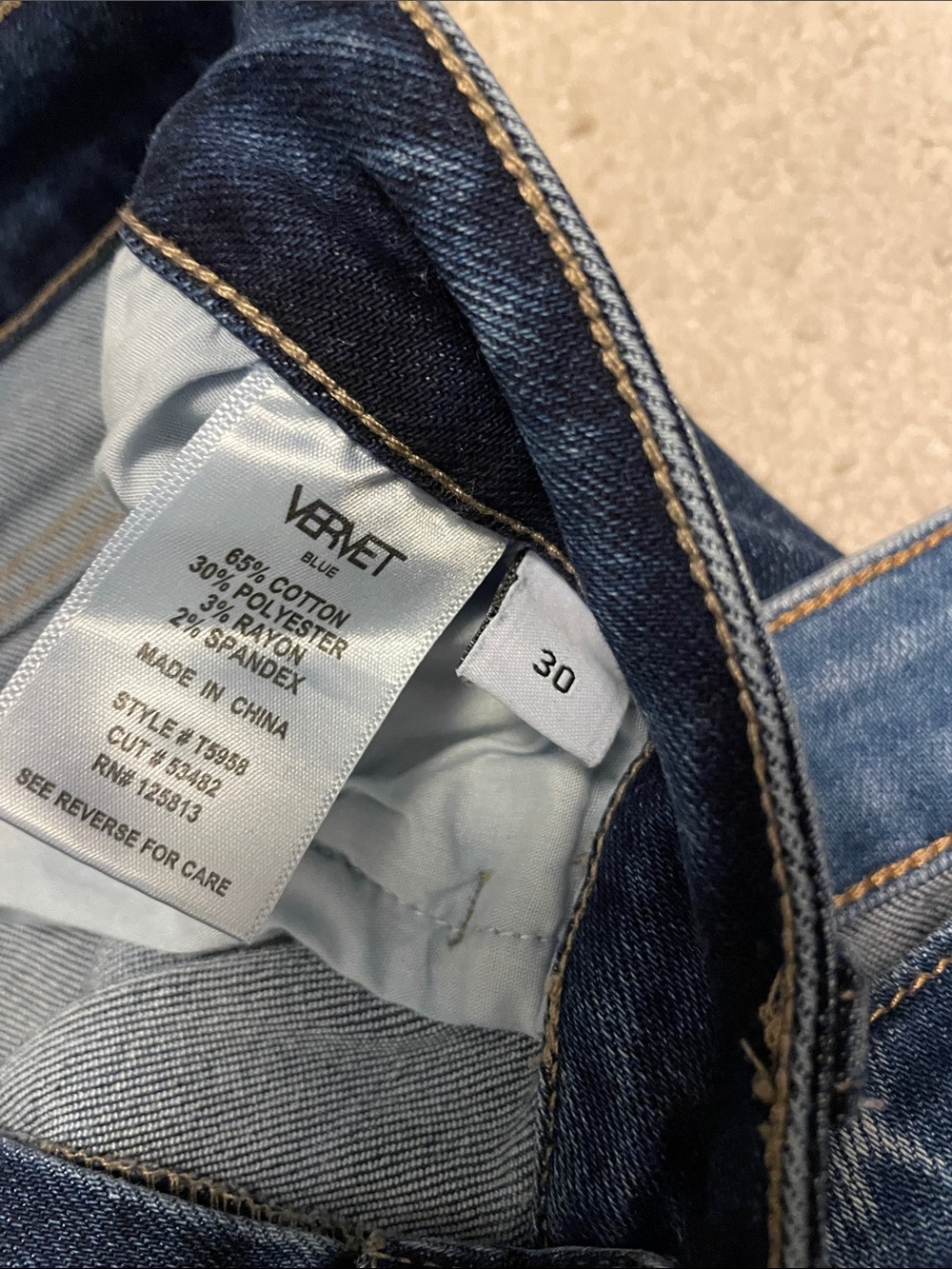 Straight Leg Women’s Jeans in Faded Blue - Classic Everyday Style - Picture 5 of 10